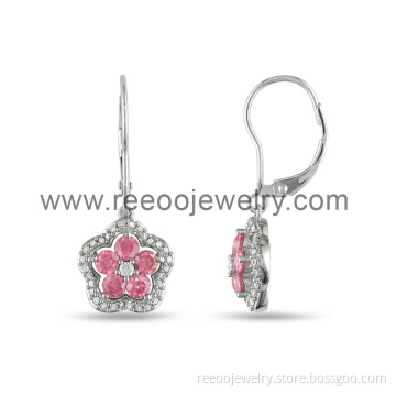 Personalized 925 Silver Drop Earrings